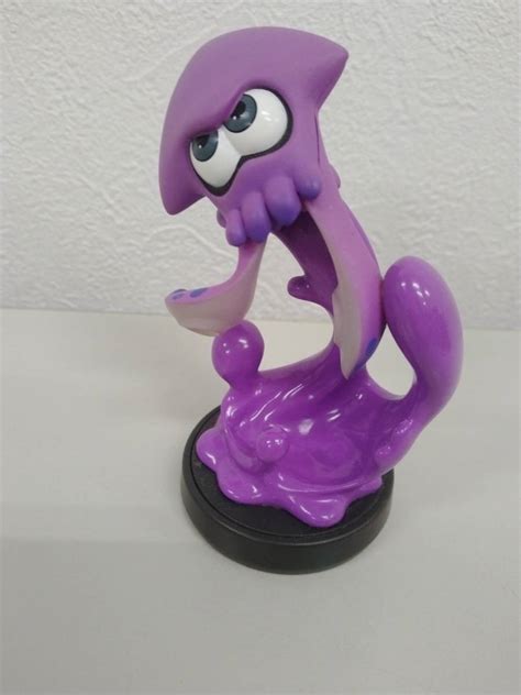 Yahooオークション スプラトゥーン イカ パープル アミーボ Amiibo