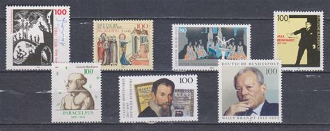 Allemagne S Lection De Timbres Neufs De Cote