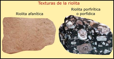 Riolita Características textura minerales usos y lámina delgada