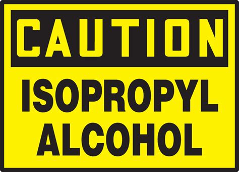 Isopropyl Alcohol Ghs Label