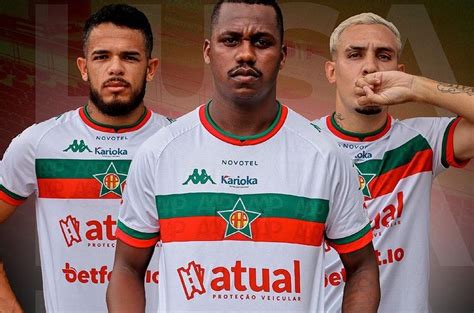 Nova Camisa Titular Da Portuguesa Rio 2023 Kappa MDF