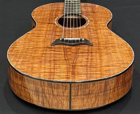 Koa Works Mahina” Custom Hawaiian Koa Acoustic Guitar With Side Port