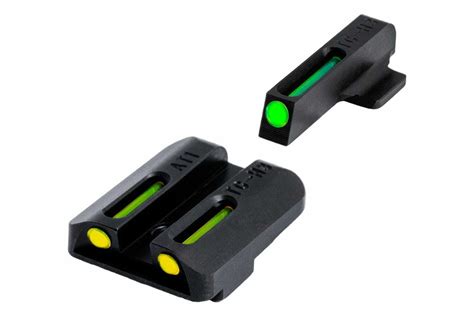 Truglo Tfo Day Night Sight Set For Sw Mp Pistols With Green Front