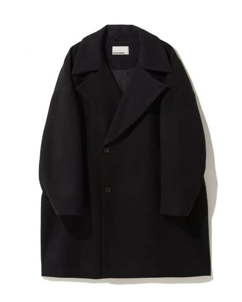 Musinsa Beslow Standard Fw Oversized Wide Collar Double Breasted