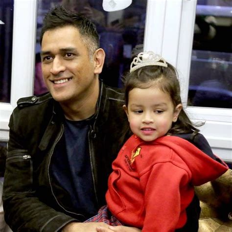 MS Dhoni terms his little daughter as his 'stress buster'