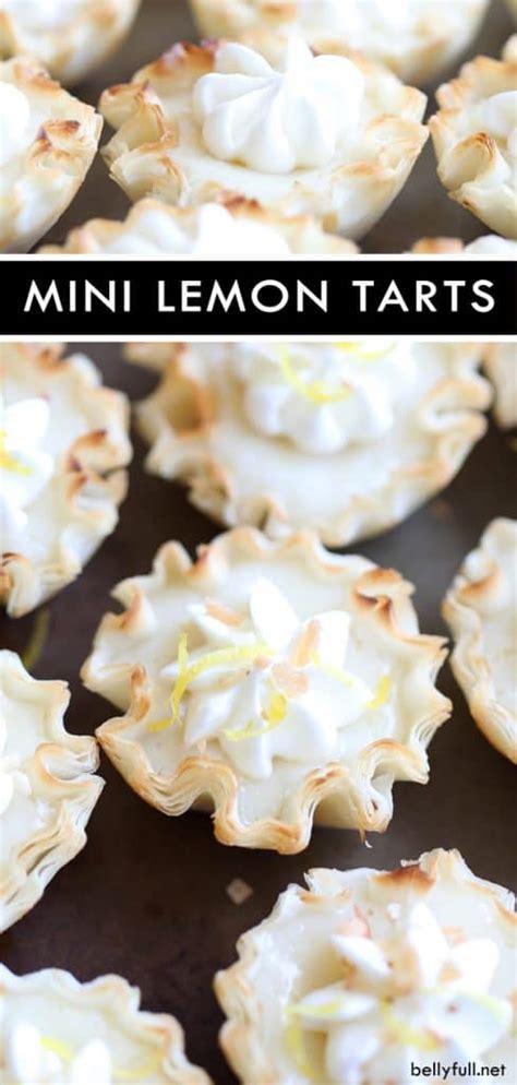 Easy Mini Lemon Tarts