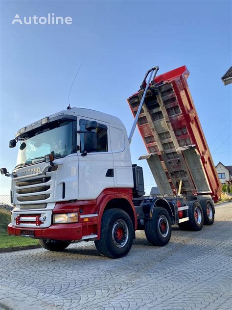 SCANIA R560 2010 8x4 Big Axels Tipper Zwolnica Resor Resor Volvo Man