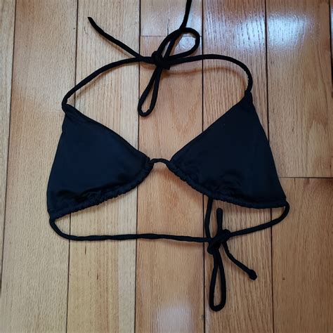 Victoria S Secret Black Bikini Top In Size Xs Gem