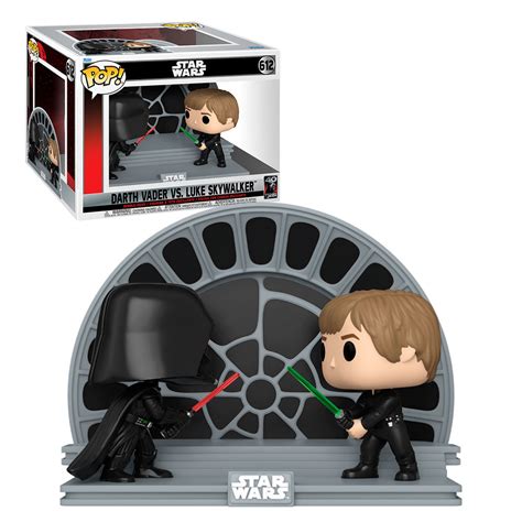 Funko Pop Moment Darth Vader Vs Luke Skywalker Star Wars Return Of