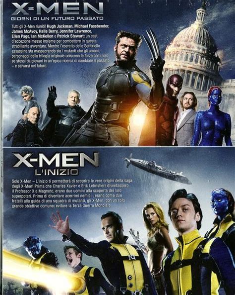 X Men L Inizio X Men Giorni Di Un Futuro Passato Blu Ray Blu