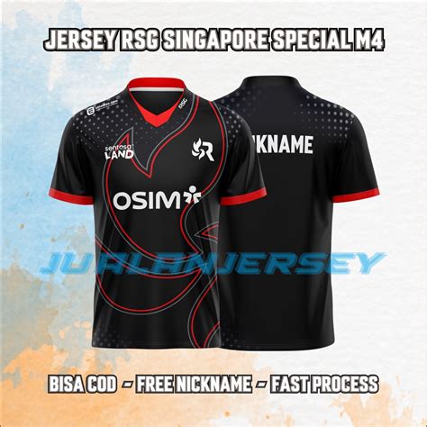 Rsg Jersey 2023 Ph Mpl S11 Mlbb Esport Jersey Free Custom Jersey RSG