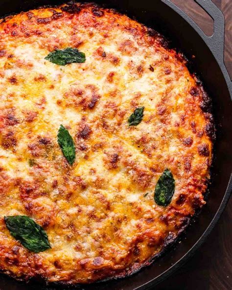 Cast Iron Pan Pizza - Sip and Feast