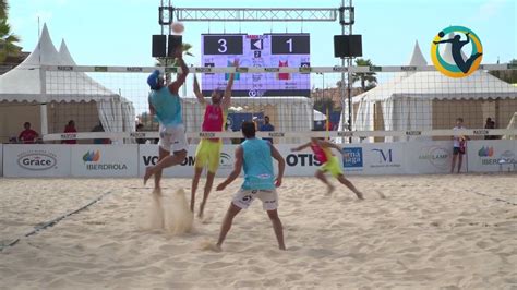 Highlights Jugadas Masculinas Sábado Campeonato España Vóley Playa 2019
