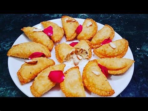 Suji gujiya recipe सज क गजय गजय रसप pidukiya