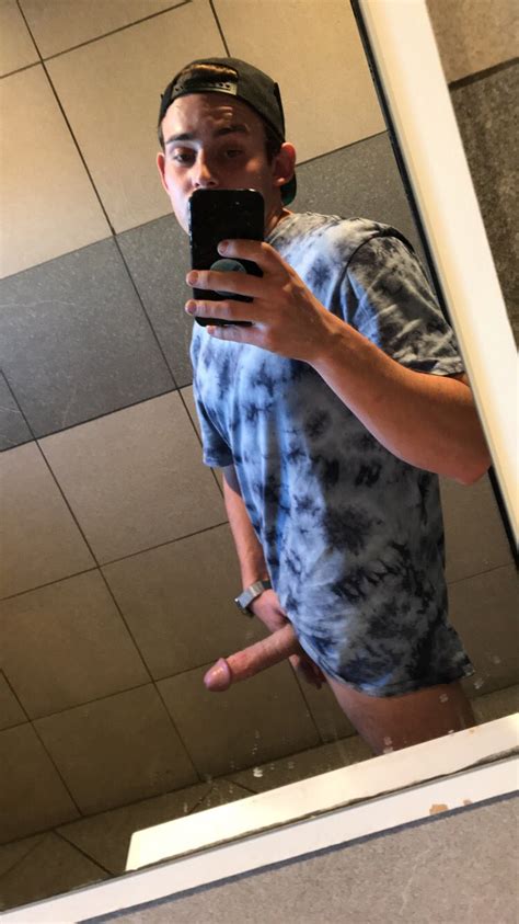 TW Pornstars Josh Brady Twitter Bathroom Dick Pic 12 19 AM 15