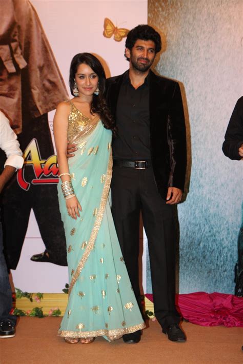 Aditya Roy Kapur And Shraddha Kapoor At First Look Launch Of Aashiqui