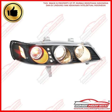 Jual Headlamp Lampu Depan Accord Cielo Projector Black