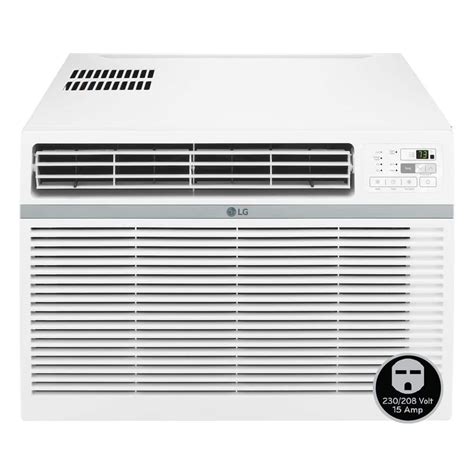 Lg 24 500 Btu 230 208v Window Air Conditioner Cools 1550 Sq Ft With