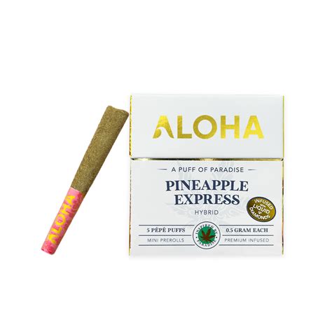 5 Infused 5g Premium Pineapple Express Pre Rolls 2 5 Grams And 5