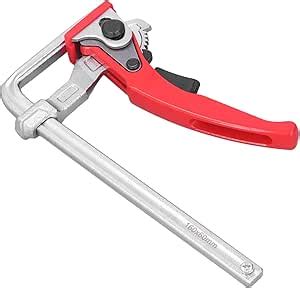 Ratcheting Table Clamp Track Saw Clamp Quick Release Bar Clamp Ratchet