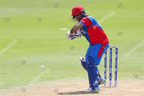 Hashmatullah Shahidi Afghanistan Batting Editorial Stock Photo - Stock ...