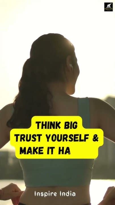 Think Big । Motivational And Inspirational Shorts Shortsviral Mindset Ytshorts Youtube