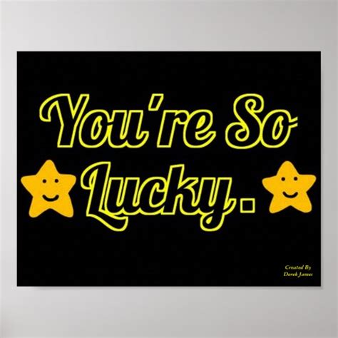 Lucky Posters And Prints Zazzle