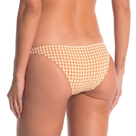 Rhythm Swim Nwt Rhythm Lolita Gingham Cheeky Bikini Bottoms Poshmark