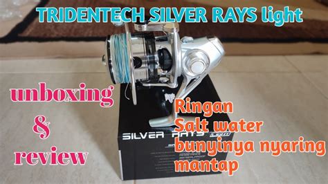 Reel Terbaru 2021 Tridentech Silver Rays Light SRL 4000 YouTube