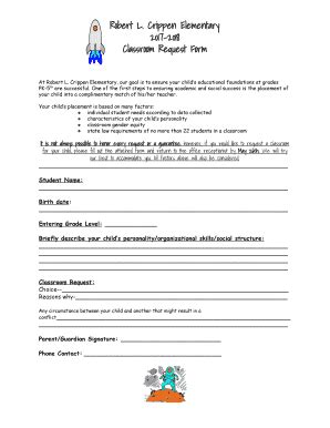 Fillable Online Classroom Request Form New Caney Isd Fax Email Print