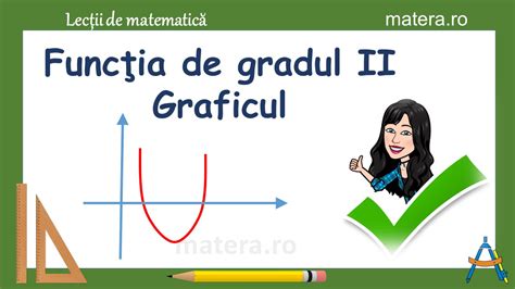 Funcţia de gradul al doilea Graficul funcţiei de gradul II Matera ro