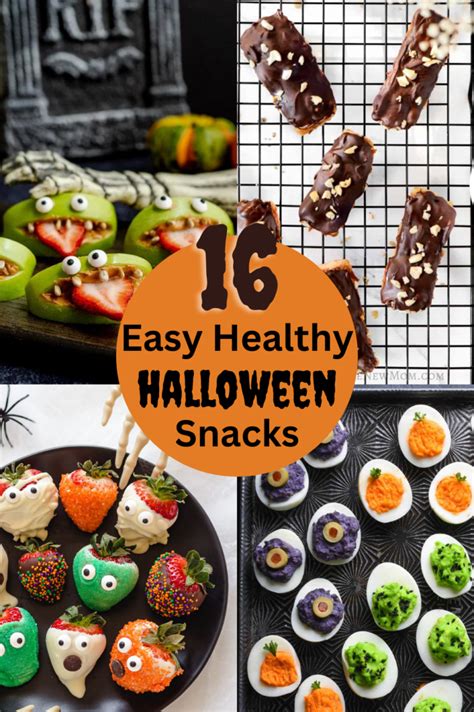 16 Easy Healthy Halloween Snacks Ditch The Wheat