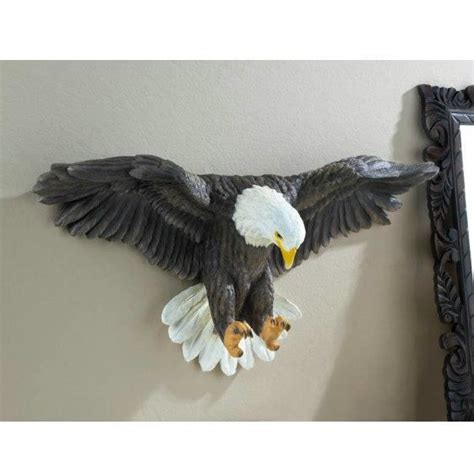 Soaring Bald Eagle Wall Decor