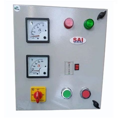 V Hp Three Phase Submersible Pump Control Panel At In Kanpur