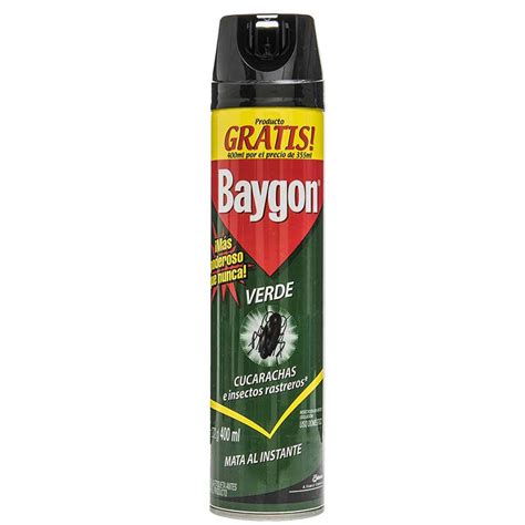 Baygon Extermina Cucarachas E Insectos Spray 400 Ml Almacendo