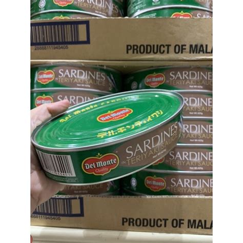 Del Monte Sardines In Teriyaki Sauce 425g Shopee Philippines