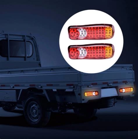 Lkw R Ckleuchte Anh Nger Licht Links Rechts Iveco Man Vw Led Van V