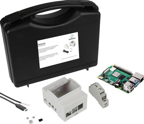 Renkforce Din Rail Set Raspberry Pi B Gb X Ghz Din Rail