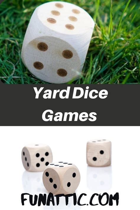 6 Great Dice Games To Play In Your Backyard Artofit