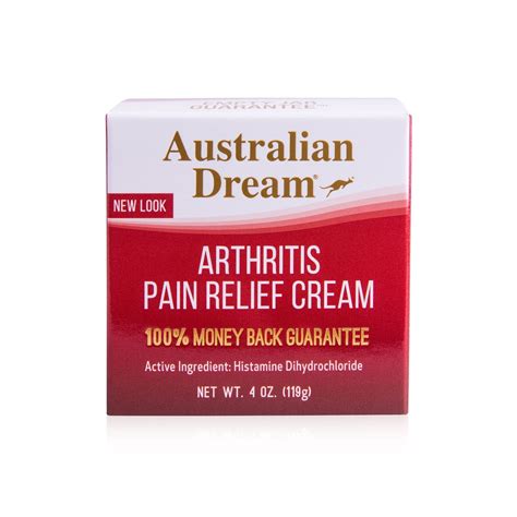 Australian Dream Arthritis Pain Relief Cream For Muscle Aches Or