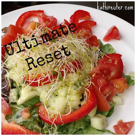 Ultimate Reset Microgreen Salad Recipes And Clean Eating Kathi Reuter