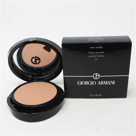 Giorgio Armani Neo Nude Fusion Powder 0 12oz 3 5g New With Box EBay