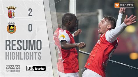 Highlights Resumo Sc Braga Rio Ave Liga Youtube