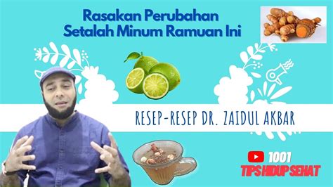 Ramuan Jsr Detox Rahim Reproduksi Tips Menghilangkan Pcos Kista Miom Dr Zaidul Akbar Youtube