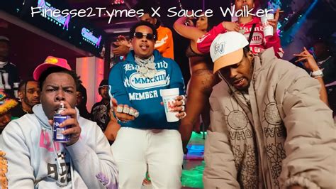 Finesse2tymes Ft Sauce Walka Sue Me Official Music Video Reaction Youtube