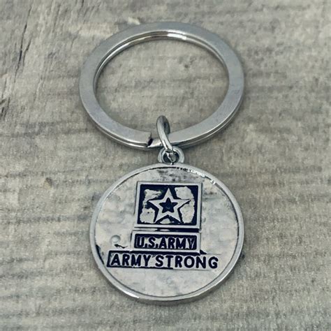 Army Keychain Etsy