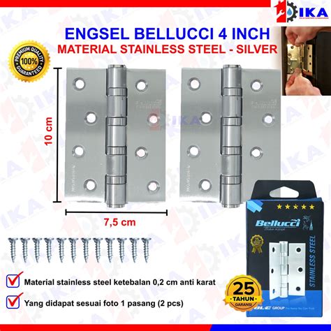 Jual Engsel Inc Stainless Tebal Engsel Inch Stainless Tebal