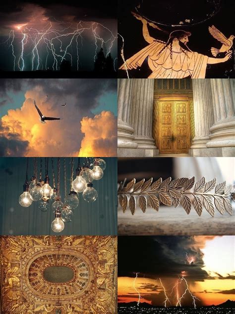 PJO HoO Aesthetics Zeus Percy Jackson Greek Gods And Goddesses