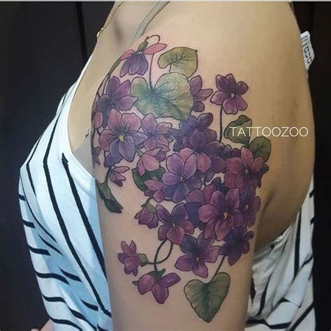 Violets Tattoo