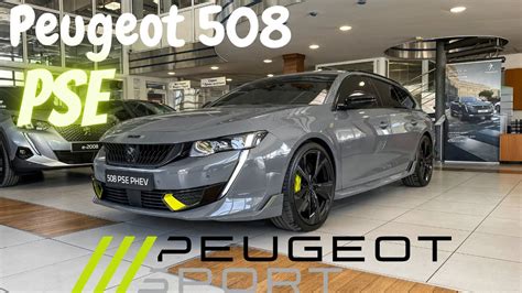 2022 Peugeot 508 PSE SW PHEV 360hp Selenium Grey Exterior